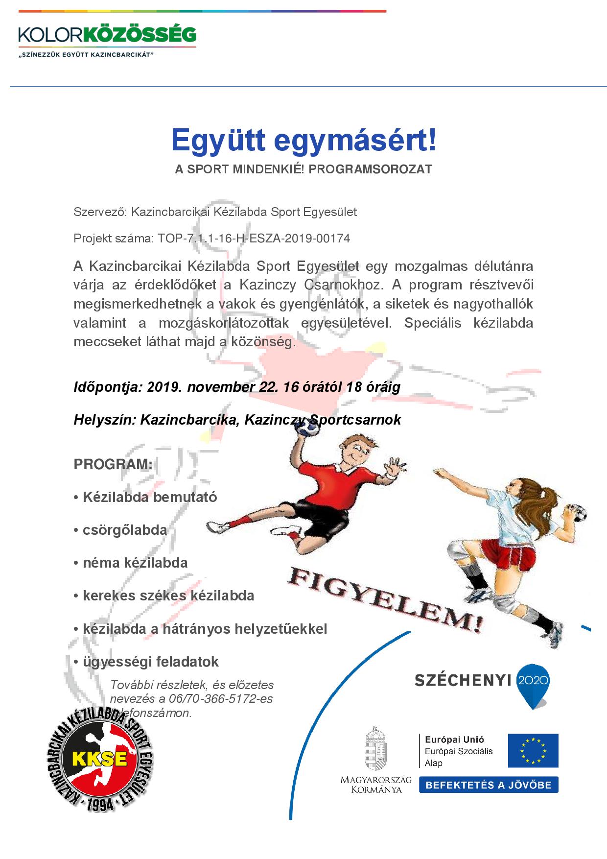 Együtt egymásért!