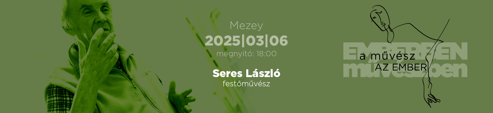 Seres László festőművész kiállítása