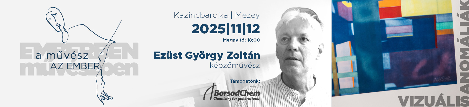 Vizuális anomáliák - Ezüst György Zoltán képzőművész kiállítása
