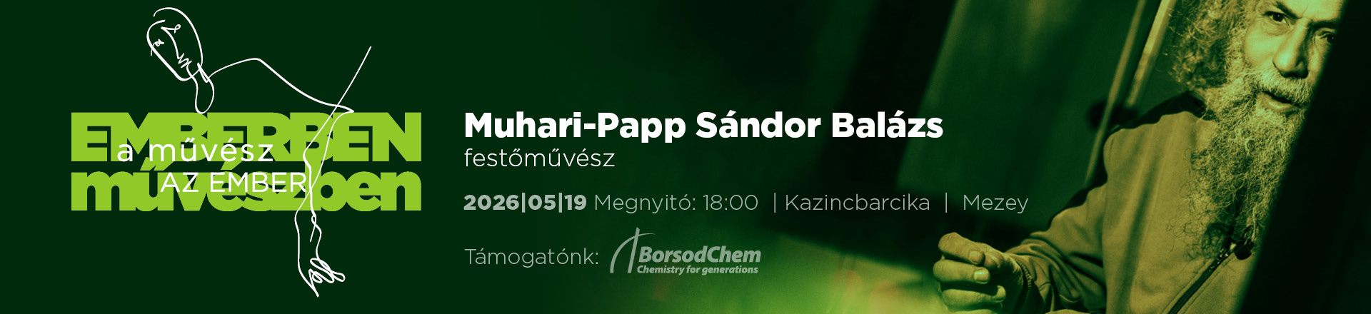 Muhari-Papp Sándor Balázs kiállításmegnyitó